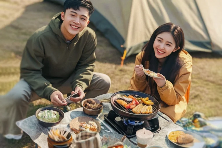 Lightweight Foldable Table for Outdoors