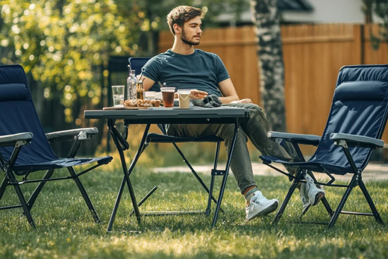 Lightweight Foldable Table for Outdoors