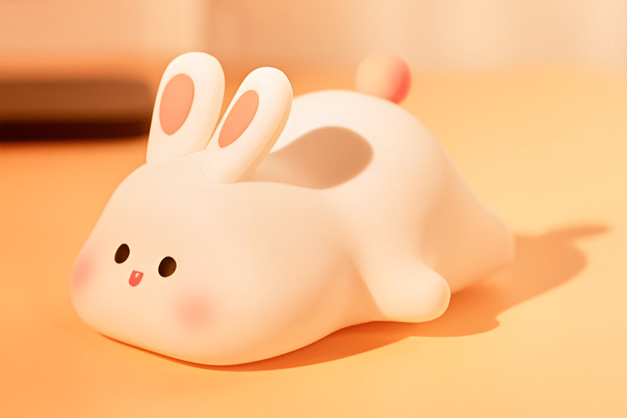 Silicone Bunny Nursery Light