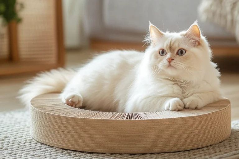 Indoor Wooden Cat Activity Wheel